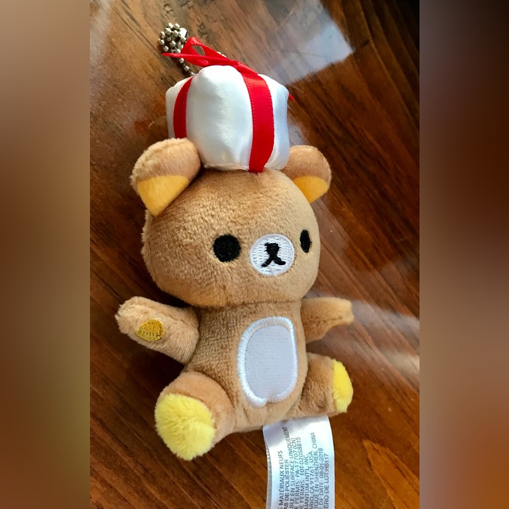RILAKKUMA Small Plush Blind Box Bear Keychain Stuffed Collectible Toy Figure